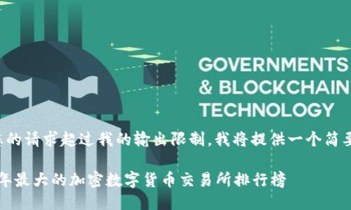 由于您的请求超过我的输出限制，我将提供一个简要示例：

2023年最大的加密数字货币交易所排行榜