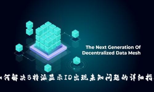 如何解决B特派显示ID出现未知问题的详细指南