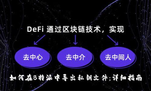 如何在B特派中导出私钥文件：详细指南