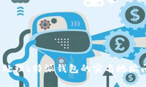如何处理b特派钱包的实名地址问题？