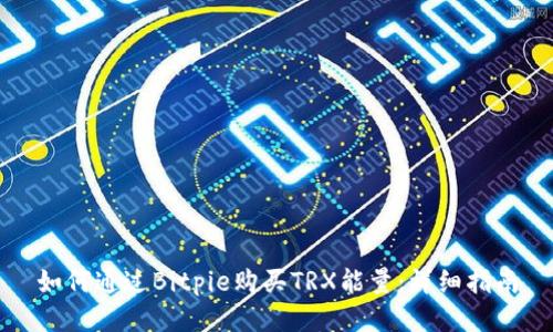如何通过Bitpie购买TRX能量：详细指南