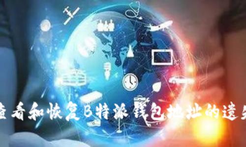 如何查看和恢复B特派钱包地址的遗失问题
