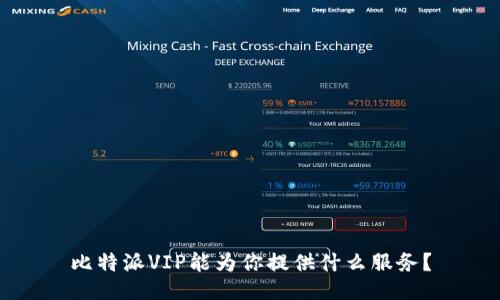 比特派VIP能为你提供什么服务？