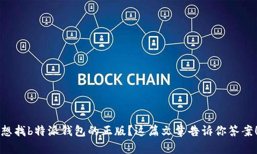 想找b特派钱包的正版？这篇文章告诉你答案！