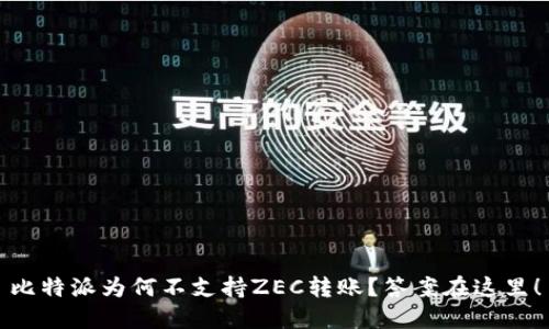 比特派为何不支持ZEC转账？答案在这里！