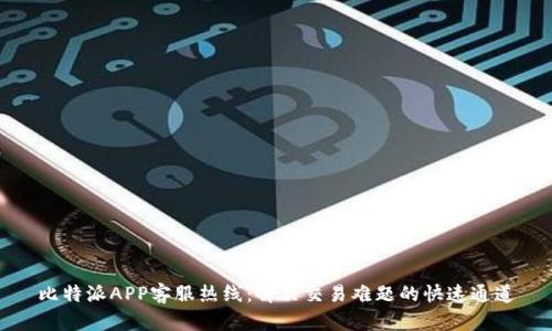 比特派APP客服热线：解决交易难题的快速通道